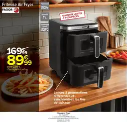 Carrefour Drive FAGOR Friteuse Air Fryer offre