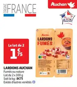 Auchan Drive Lardons auchan offre