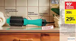 Carrefour Drive REVLON Brosse séchante et volumisante offre