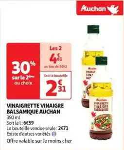 Auchan Drive Vinaigrette vinaigre balsamique auchan offre