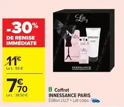 Carrefour Drive INNESSANCE PARIS Coffret offre