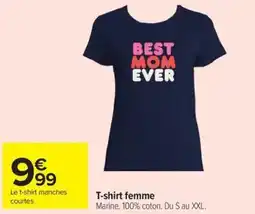 Carrefour Drive T-shirt femme offre