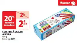 Auchan Drive Sucettes Ă glacer auchan offre