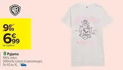 Carrefour Drive Pyjama offre