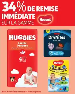 Auchan Drive Huggies offre