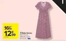 Carrefour Drive TEX Robe femme offre