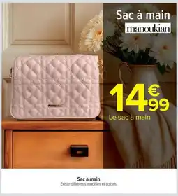 Carrefour Drive MANOUKIAN Sac à main offre