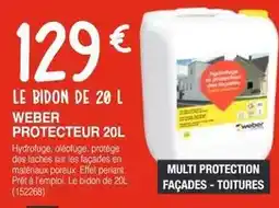 Chretien Matériaux Weber - protecteur 20l offre