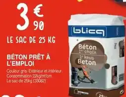Chretien Matériaux Béton prêt à l'emploi offre