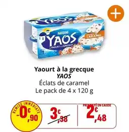 Coccimarket Yaos - yaourt à la grecque offre