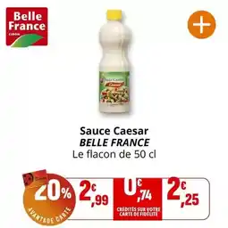 Coccimarket Belle france - sauce caesar offre