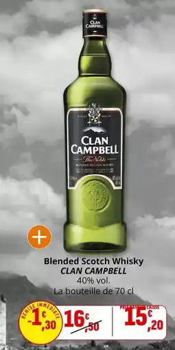 Coccimarket Clan campbell - blended scotch whisky offre