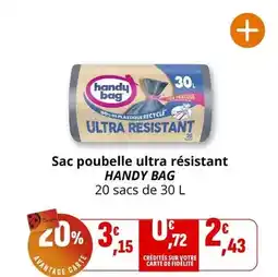 Coccimarket Handy bag - sac poubelle ultra résistant offre