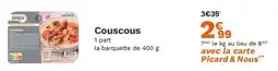 Picard Picard - couscous offre