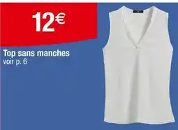 Carrefour Top sans manches offre