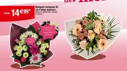 Carrefour Bouquet composé XL je t'aime maman offre
