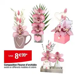 Carrefour Composition Fleuron d'orchidée offre