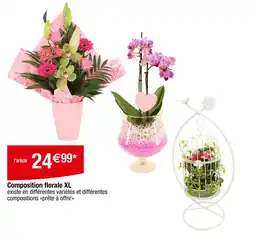 Carrefour Composition florale XL offre