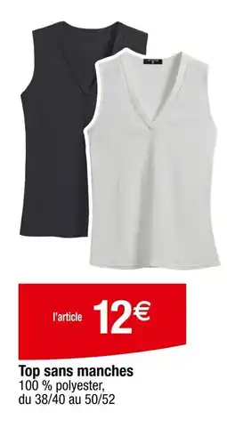Carrefour Top sans manches offre