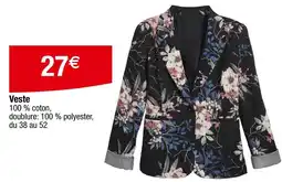 Carrefour Veste offre