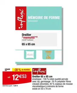 Carrefour Oreiller offre