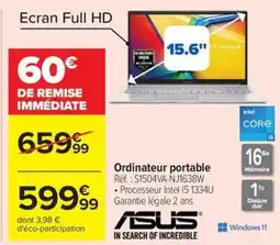 Carrefour Drive Ordinateur portable offre