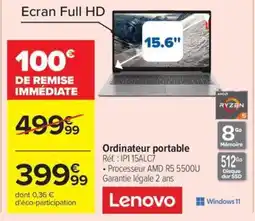 Carrefour Drive Ordinateur portable offre