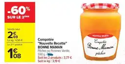 Carrefour Drive BONNE MAMAN Compotée "Nouvelle Recette" offre