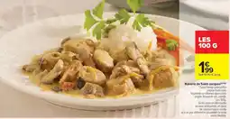 Carrefour Drive Navarin de Saint-Jacques offre