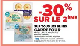 Carrefour Drive Sur tous les blinis carrefour offre