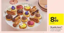 Carrefour Drive 16 petits fours offre
