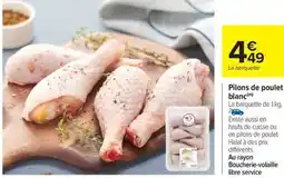 Carrefour Drive Pilons de poulet blanc offre