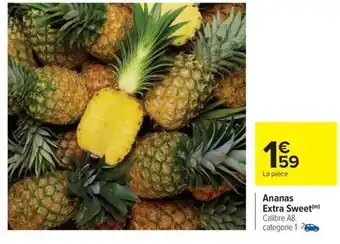 Carrefour Drive Ananas Extra Sweet offre
