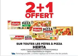 Carrefour Drive HERTA Sur toutes les pâtes à pizza offre