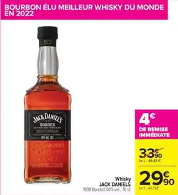 Carrefour Drive JACK DANIELS Whisky offre