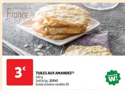 Auchan Tuiles Aux Amandes offre