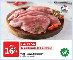 Auchan Veau : Escalope offre