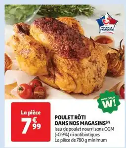 Auchan Poulet Rôti Dans Nos Magasins offre