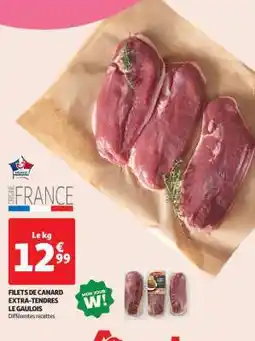 Auchan Filets De Canard Extra-Tendres Le Gaulois offre