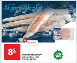 Auchan DOS DE CABILLAUD offre
