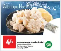 Auchan Miettes De Morue Salée Séchée offre