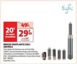 Auchan Brosse Soufflante 5 En 1 Air Pro 6 offre