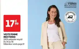 Auchan Veste Femme Inextenso offre
