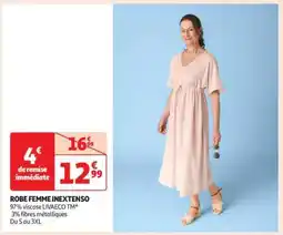 Auchan Robe Femme Inextenso offre