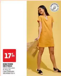 Auchan Robe Femme Inextenso offre