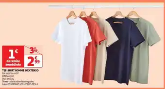 Auchan Tee-Shirt Homme Inextenso offre