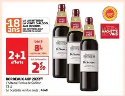 Auchan Bordeaux Aop 2022 offre