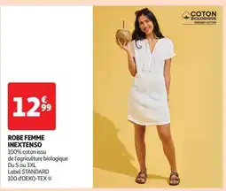 Auchan Robe Femme Inextenso offre