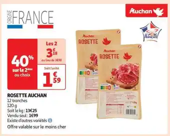Auchan Rosette Auchan offre