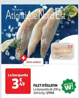 Auchan Filet D'églefin offre